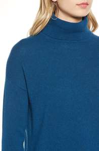 Custom Made 100% Cashmere Thin Turtleneck Pullover Sweater Women Long Winter Casual <b>Cardigan</b> Embroidery Button Plus Size - Product Image 5