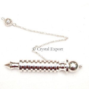 Pendules en métal argenté, 9 plaques, objet de haute qualité - Product Image 1