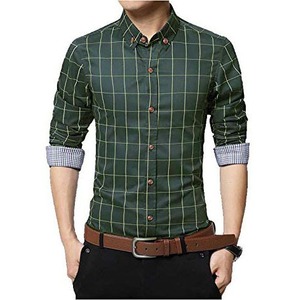 เสื้อผ้าลำลองสำหรับผู้ชายเสื้อคอตตอนดีไซน์ใหม่ล่าสุด - Product Image 1