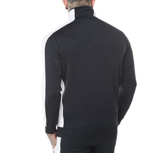 Wholesale <b>Men's</b> <b>Turtle</b> <b>Neck</b> Full Front Zip Tracksuit <b>Men's</b> High <b>Neck</b> Zipper Sweatsuit - Product Image 5