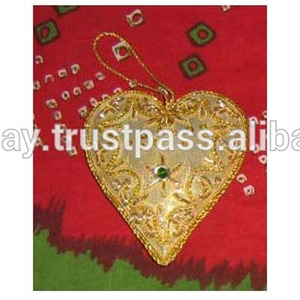Handmade Embroidery Home Decoration Christmas Tree Ornament - Product Image 1