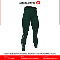 Leggings de compression unisexe taille mi-haute pour musculation, jogging, fitness et exercice, légers, respirants et résistants à l'eau