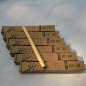 Porte-bille en bambou écologique, 1 pièce, pour stylo - Product Image 5