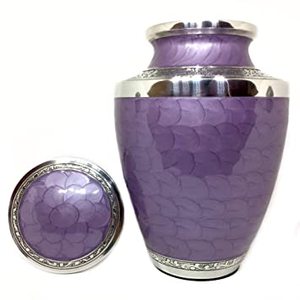 <b>Large</b> Selling Metal Enamel Printed Finished Cremation <b>Urn</b> Customized Funeral Keepsake Human Ashes <b>Urns</b> - Product Image 2