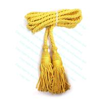 Uniforme de cérémonie et accessoires Tambour latéral Corde de trompette dorée Cordes de traînage