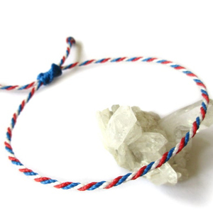 สร้อยข้อมือมิตรภาพทอมือคุณภาพสูง - Product Image 1