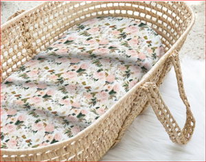 Sábana de cuna de bebé de algodón orgánico puro - Product Image 3