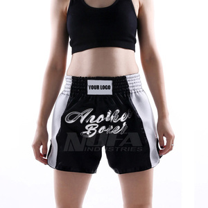 Maillot de Sport pour enfants, vêtements de boxe, Fitness, Kickboxing, combat, MMA, hommes et femmes, short thaïlandais - Product Image 3