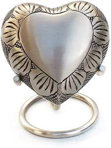 Fantaisie de qualité supérieure en laiton américain coeur urne support plus vendu petit coeur en vrac en gros pour bébé utiliser prix compétitif - Product Image 3