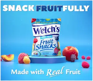 Welch 'S Fruit Snack ลูกอมกัมมี่ผสมผลไม้ปลอดกลูเตน5ออนซ์ (แพ็ค12ชิ้น)