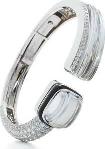 Brass,<b>Metal</b> Bangle and Set Like Gold Manufacture India New Trendy Polished Irregular Hollow Oval Shape - Product Image 3