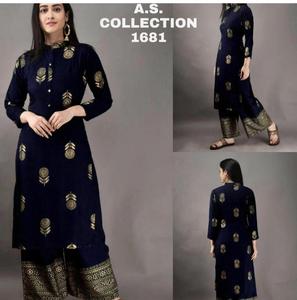 Yeni çekici görünüm günlük giyim dijital baskılı Jarmon şantuk pamuk uzun elbisesi hint kız giyim hazır düşük fiyat toptan giysi - Product Image 2