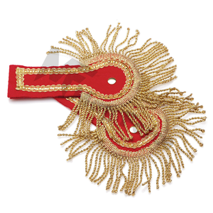 Supply Customized Gold Bars Shoulder Board Epaulettes Professional Pilot <b>Airline</b> Shoulder Badges - Product Image 1