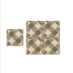 Azulejos de estacionamiento de cerámica de diseño cuadrado con textura de superficie de piedra 400x400mm - Product Image 1