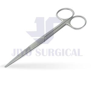 กรรไกรตัดตรง Mayo ใบมีดสเตนเลสสตีลคมใช้ในการผ่าตัดโลโก้ได้ - Product Image 5