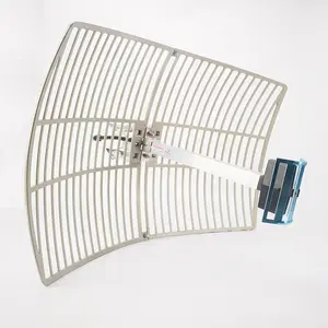 Antenna parabolica di griglia direzionale all'aperto di lunga autonomia 24dBi 5.8GHz WIFI