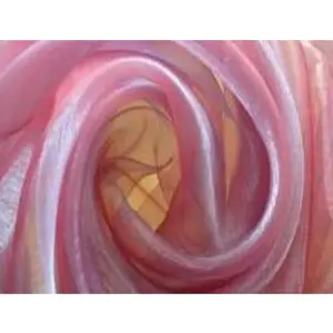 100% шелковая жаккардовая ткань из органзы