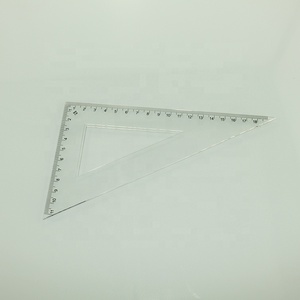 4 PIECE 30CM GEOMETRY SET Ruler Protractor And Set Square