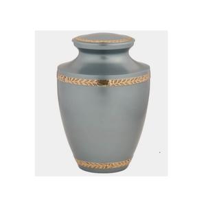 Urnes de crémation vertes personnalisées élégantes Fournitures funéraires Croix en métal de haute qualité Souvenir funéraire ou cendres commémoratives - Product Image 3