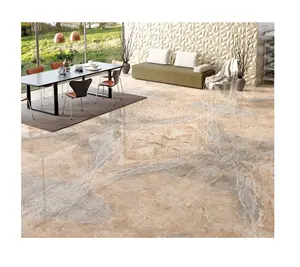 Breccia Blue Polished Finish 100% Ceramic Floor Tiles at from India