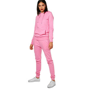 Pakistan Manufacturer Fleece Tracksuits <b>for</b> Girls With Custom Embroidery - Product Image 2