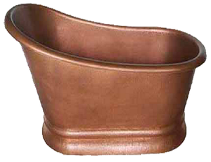 Diseño Clawfoot Zapatilla doble Bañera de cobre puro Diseño Clawfoot Bañera de cobre para usted Baño de lujo Precio al por mayor - Product Image 4