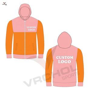 Sudadera con capucha de punto de peso pesado personalizada de talla grande Oem polar y tela de poliéster antiarrugas patrón griego bordado - Product Image 1
