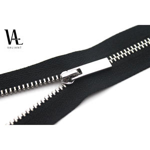 Fermeture éclair métallique personnalisée avec glissière, accessoire en or rose et or brillant, unités #3 #5 #7 #8 #10 - Product Image 1