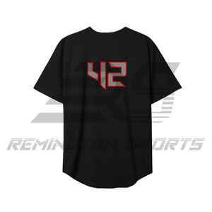 เสื้อยืดเบสบอลแบบระเหิดแห้งเร็วเสื้อเจอร์ซีย์ - Product Image 3