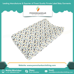 Diseño personalizado Unisex bebé cambiador cubierta orgánica tejido de punto lana relleno impermeable GOTS certificado personalizado Animal Dot - Product Image 5