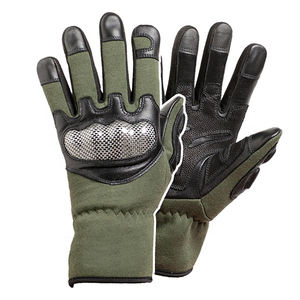 Gants tactiques en cuir pour hommes et femmes, logo personnalisé, demi-doigt, moto, jointure dure, gants tactiques pour porte extérieure, logo personnalisé - Product Image 6