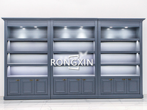 Kệ Trưng Bày Đèn Led, Kệ Trưng Bày Tóc Giả Gắn Tường Với Ngăn Kéo Dùng Cho Cửa Hàng Chăm Sóc Cá Nhân - Product Image 2