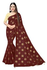 Indian Katan Saree Latest Designer Party Wear Wedding <b>Ladies</b> Women Wear Georgette Silk Embroidery Work Sari with Blouse ApparelGarment - Product Image 5