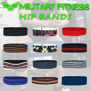 MF Red Light Resistance <b>Band</b> Exercise Stretching <b>Workout</b> Durable Polyester Fabric Eco-Friendly Non-Slip All Ages Polybag - Product Image 4