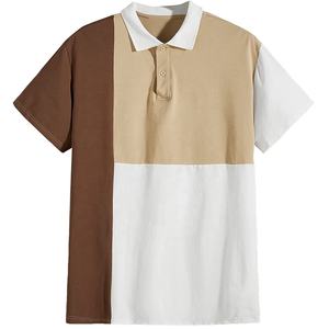 2022 nouvelle Collection d'été hommes pour Polo t-shirt 100% coton personnalisé Sport hauts Gym t-shirts décontractés grande taille Anti-rides solide OEM - Product Image 1