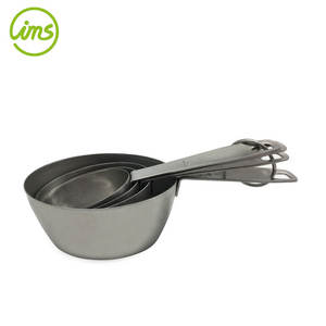 Conjunto de tazas medidoras de acero inoxidable, Logo personalizado - Product Image 6