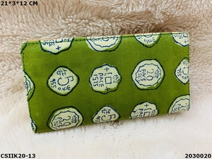 Trendy Casual Ikkat Single <b>Zip</b> <b>Wallets</b> - Product Image 3