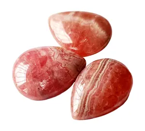 Batu permata Rhodochrosite alami cabochons bentuk gratis ukuran besar Tersedia juga disesuaikan potong dikalibrasi ukuran dibuat pada pesanan
