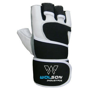 Gants de gymnastique professionnels Gants de fitness Logo personnalisé Gants de gros en cuir Meilleurs gants d'haltérophilie pour unisexe haut. - Product Image 2