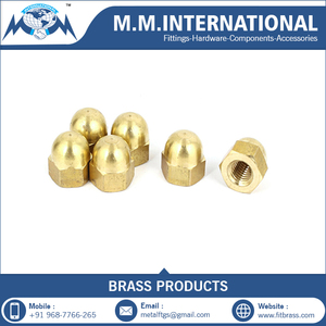 Chất Lượng Cao Brass Các Nhà Sản Xuất Hạt Vuông Rãnh Cổ Áo Dome Đinh Tán Hex Mặt Bích Cho Khai Thác Mỏ Applications-Mm Quốc Tế Ấn Độ - Product Image 4