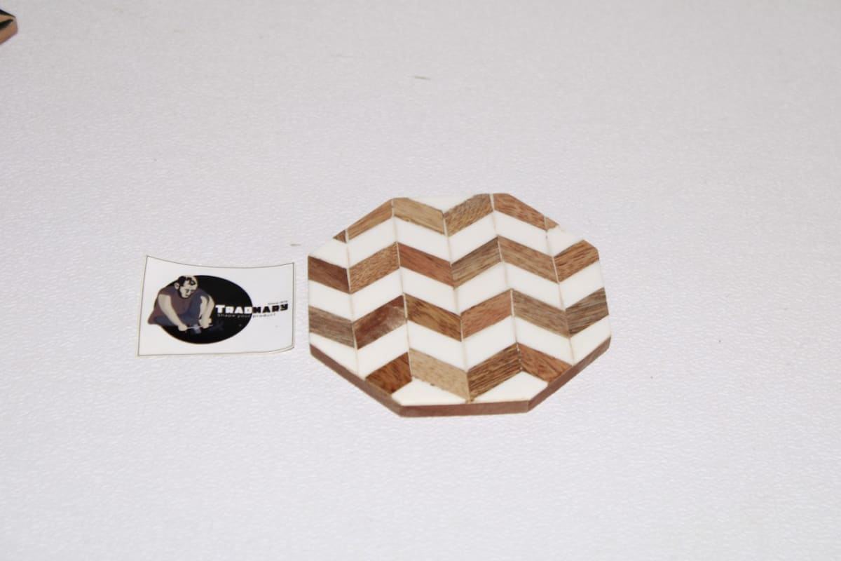 White & Natural Wood