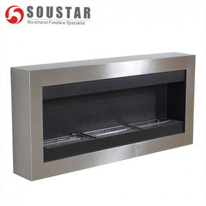 Foyer mural à éthanol inséré de haute qualité fabriqué en Chine avec brûleur manuel - Product Image 4