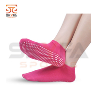 Chaussettes de sport pour hommes, fabriquées sur mesure en usine, de haute qualité, en tricot, à motif imprimé, antidérapantes, compressives, pour le football, la course à pied, le cyclisme
