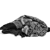 Sarongs de plage en coton doux et soyeux de haute qualité, personnalisés, avec motif floral, pour l'été