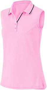 Camiseta de Golf para mujer, camiseta sin mangas para entrenamiento, Camiseta deportiva de secado rápido con cuello de pico sin mangas - Product Image 5