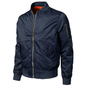 Zip Bomber <b>Jacket</b> 2021 Fashion Reversible Unisex <b>Man</b> Woman Custom Polyester Shell <b>for</b> Winter <b>Long</b> Clothing Length Custom Brand - Product Image 4