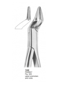 Forceps d'extraction dentaire, modèle américain, en acier, manuel - Product Image 1