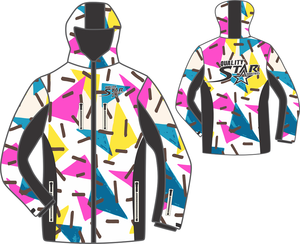 Chaqueta de esquí personalizada para hombre, ropa al por mayor de invierno, Capucha ajustable, carcasa flexible aislante transpirable, con cremallera Extra, para patinaje - Product Image 6