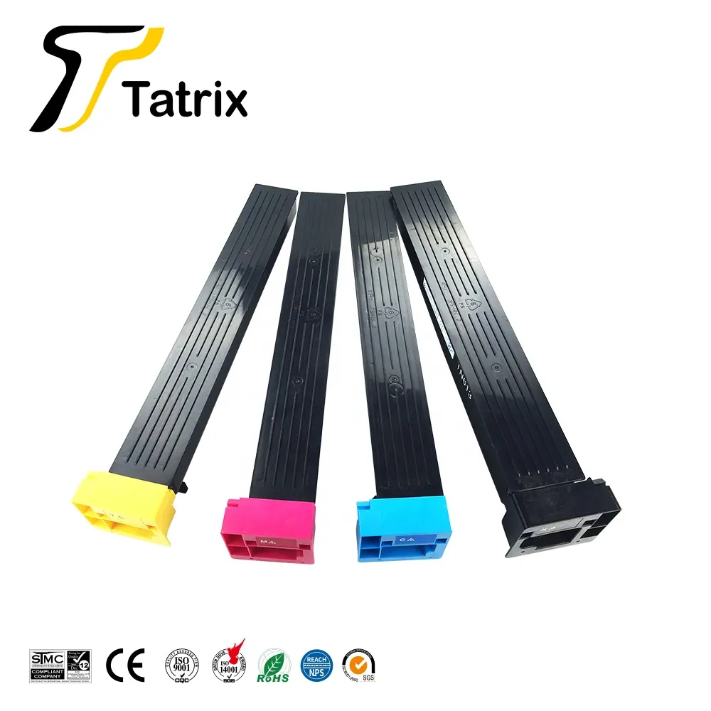 Tatrix TN-613 TN613 BK C M Y ตลับหมึกพิมพ์ TN613สีเครื่องถ่ายเอกสาร TN613สำหรับ Konica Minolta BIZHUB C452/552/652