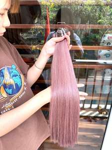 Super doble hueso recto 100% virgen crudo color básico cabello humano Vietnam, superventas 2023 buena calidad - Product Image 2